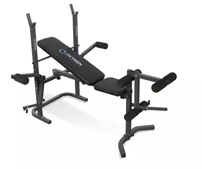 Скамья силовая Oxygen Fitness Akron, черная