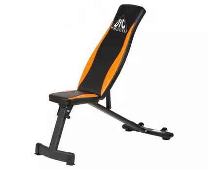 Скамья силовая универсальная DFC DBCH1 черный\оранжевый