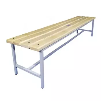 Скамейка для раздевалки 2000 мм сиденье из дерева Dinamika ZSO-002204