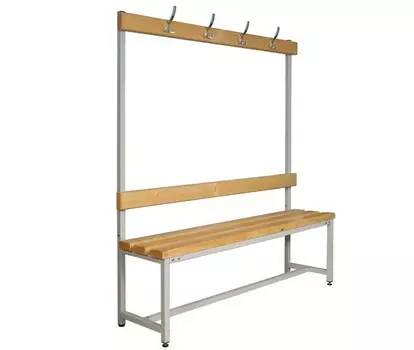 Скамейка для раздевалок односторонняя 161х100х32 см Ellada М767Г