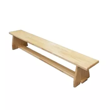 Скамейка гимнастическая 100см щит.сосна, ножки дерево Dinamika ZSO-000014