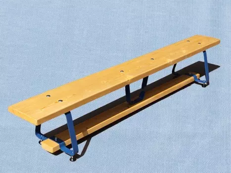 Скамейка гимнастическая на металлических ножках 3,0 м Гимнаст