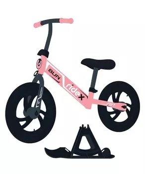 Снегокат-беговел Ridex Bun, розовый