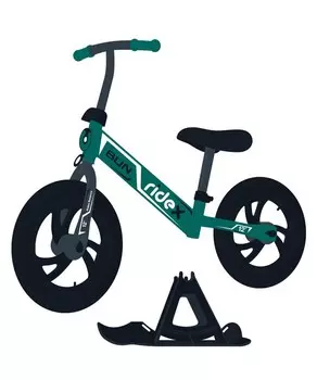 Снегокат-беговел Ridex Bun, зеленый