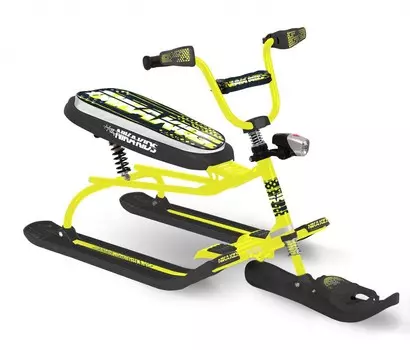 Снегокат Ника SNOWDRIVE СНД3N/Y неоновый желтый