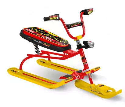 Снегокат Ника Snowdrive (Snowdrive 4) рама красная СНД3/SD4