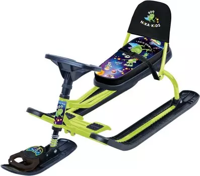 Снегокат Тимка спорт 4-1 Ника со спинкой ТС4-1 Пришельцы