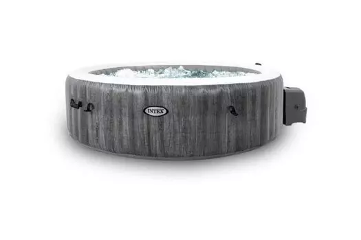 СПА-бассейн Greywood Deluxe 165/216х71см, 1098л, круглый с круговым пузырьковым массажем Intex 28442