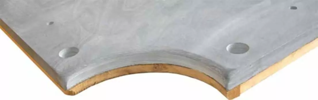 Средняя плита Rasson Premium-Quality 8 ф (25 мм, 3-pc) пул, с подложкой 71.008.25.1-2