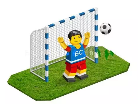 Стаканы с крышками под бетонирование профиль 80х80 Гимнаст 3.06.1