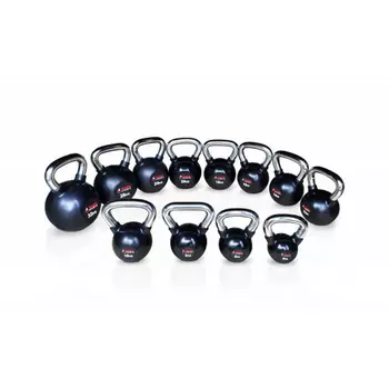 Стальная обрезиненная гиря, со стальной рукояткой, 10кг Smith Strength DB087-10