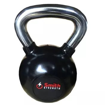 Стальная обрезиненная гиря, со стальной рукояткой, 8кг Smith Strength DB087-8
