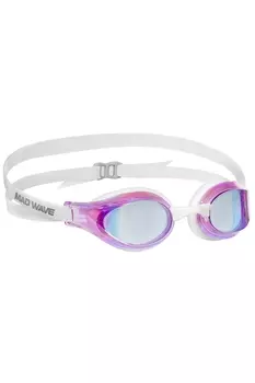 Стартовые очки Mad Wave Forward rainbow M0454 08 0 02W белый