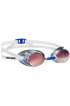 Стартовые очки Mad Wave Racer SW rainbow M0455 01 0 02W белый