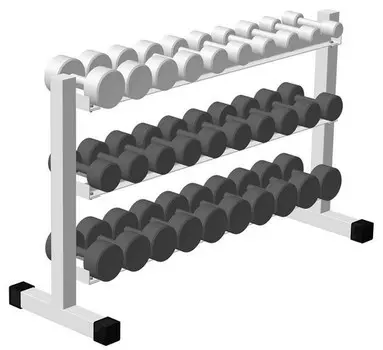 Стеллаж для гантелей на 25 пар Spektr Sport SP ТА25Г