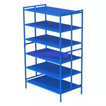 Стеллаж для спортинвентаря Spektr Sport открытый двойной 1950х1260х706