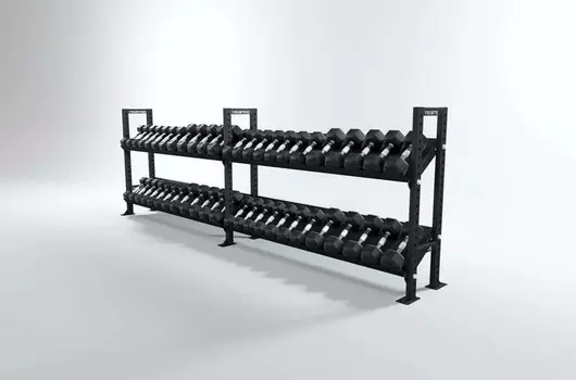 Стеллаж модульный СТМ 3600-1200-гири-гантели YouSteel