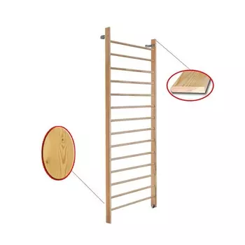 Стенка шведская 300х100см массив.сосна Dinamika ZSO-000084