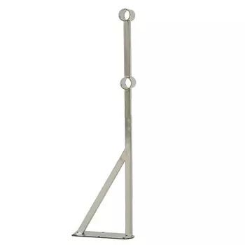 Стойка балетного станка двухрядного напольная Spektr Sport Фуэте нерж. сталь