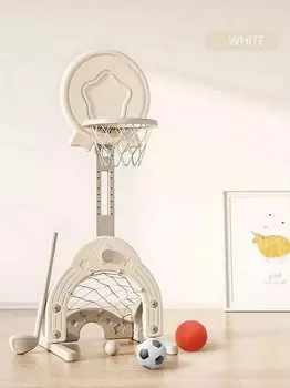 Стойка баскетбольная Perfetto Sport Гольф PS-074-W белый