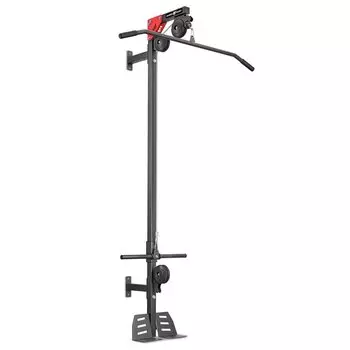 Стойка блочная пристенная на свободном весе с упором для ног Marbo MH-W101 2.0