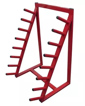 Стойка для бодибаров Spektr Sport 8 уровней разборная