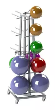 Стойка для набивных мячей на 20 штук Foreman FR-864