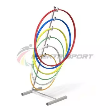 Стойка для обручей напольная Spektr Sport SP ХИ ГО
