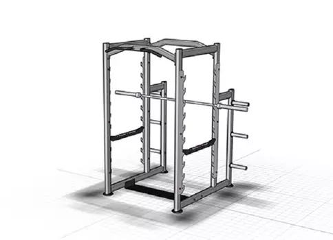 Стойка для приседаний BenCarFitness TS-P063