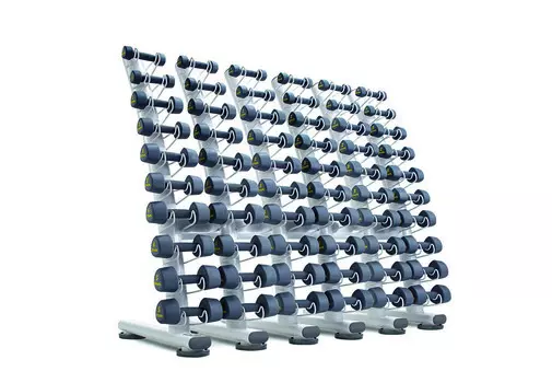 Стойка для студийных гантелей на 30 пар Ziva ZST-VS30-6001