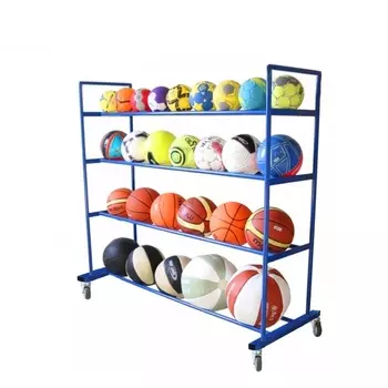 Стойка мобильная для мячей на 24 мяча Dinamika ZSO-002525