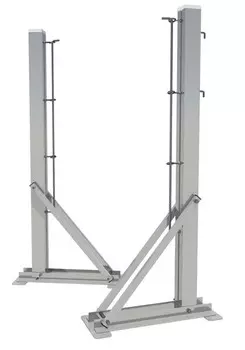 Стойки для большого тенниса с башмаком стационарные SportWerk SpW-AT-4