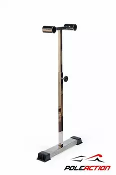 Стойки Мобильный хореограф. станок Poleaction Мастер (нержавеющ сталь) (к-кт)