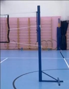 Стойки волейбольные массовые свободностоящие со стаканами Hercules S-109-3