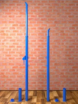 Стойки волейбольные телескопические Glav 03.100