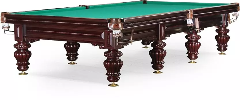 Бильярдный стол пирамида Dynamic Billard Turin 12 ф (вишня) 55.984.12.0