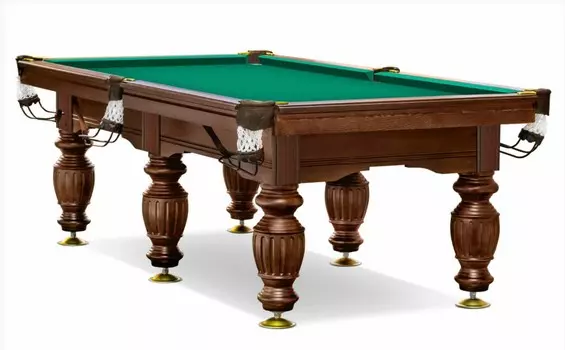 Стол\пирамида Weekend Свирь (9 футов, 6 ног, 25мм камень) борта ясень 57.501.09.5