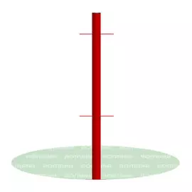 Столбик промежуточный Romana МФ-1.3.16.00.01