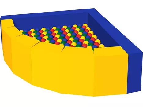 Сухой бассейн с шариками Фасолька Romana ДМФ-МК-09.48.00