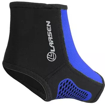 Суппорт голеностопа Larsen NT60017 чёрный\синий