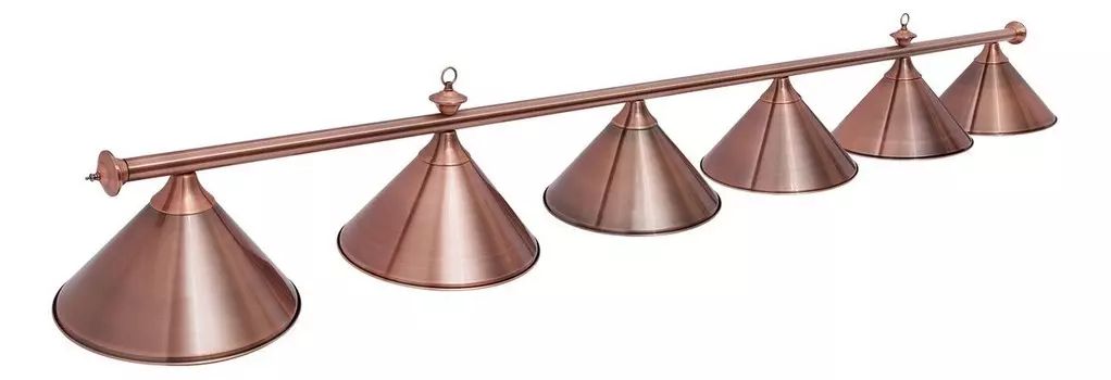 Светильник Fortuna Marseille Red Bronze 6 плафонов 06527