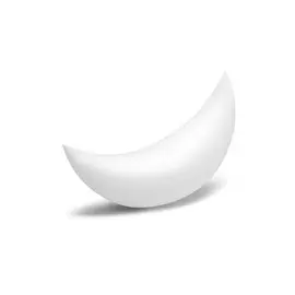 Светодиодная лампа Полумесяц с Led подсветкой 135х43х89 см Intex 68693 с аккум. и зарядкой от USB