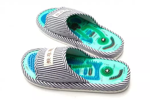 Тапочки массажные мужские Bradex Шиацу massager slipper 28cm KZ 0328