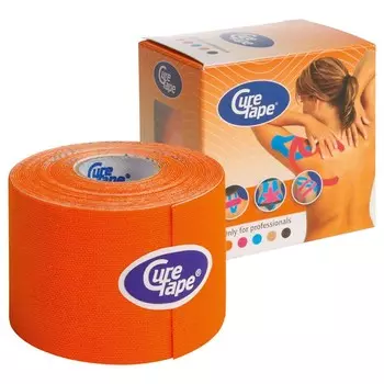 Тейп кинезиологический CureTape Orange