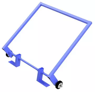 Тележка для перевозки брусьев Glav 04.108