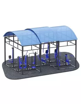 Теневой навес на 10 тренажеров ARMS ARMS300