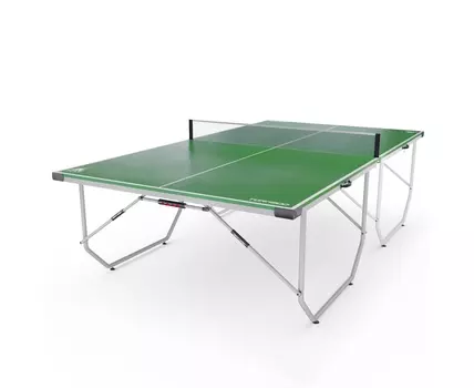 Теннисный стол для помещения, складной DFC TORNADO Home Compact SB-PT-01G зеленый