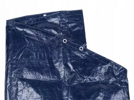 Тент защитный овал Azuro для 730x370см, трехслойный 3EXX0455 голубой\черный