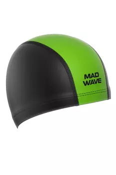 Текстильная шапочка Mad Wave Lycra duotone M0527 02 0 32W салатовый
