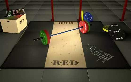 Тяжелоатлетический помост RED Skill